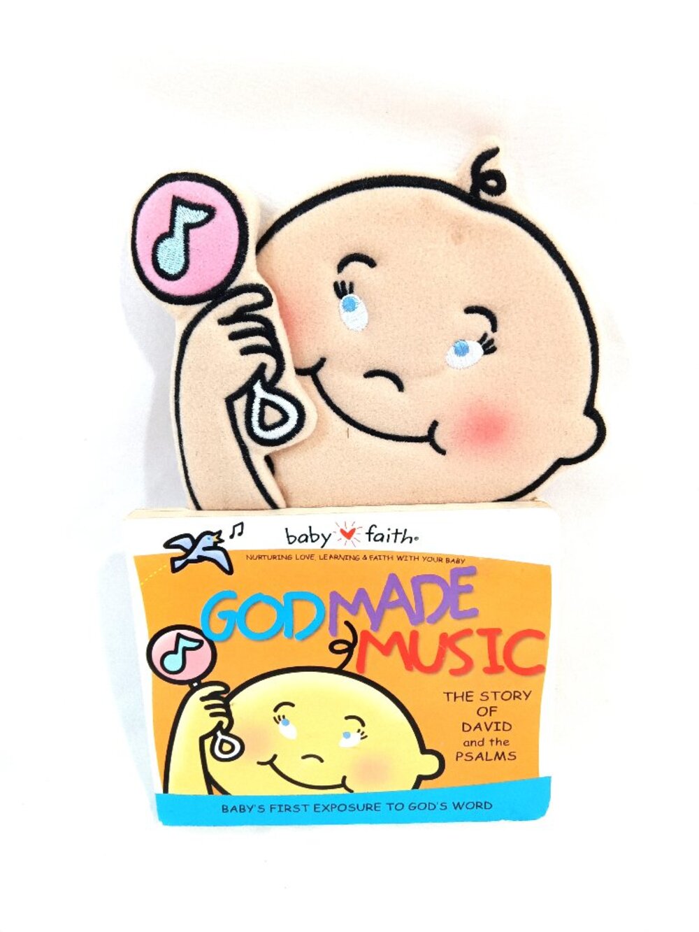 God Made Music Book by Baby Faith The Story of David And The Psalms